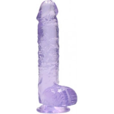 Realrock By Shots Realistiškas dildo su kamuoliukais - 6 / 15 cm