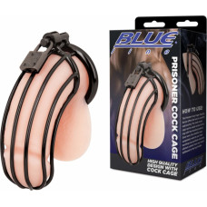 Blueline - Prisoner Cock Cage Black