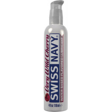 Swiss Navy Lubricant with Very Wild Cherry Flavor - 4 fl oz / 118 ml