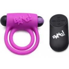 Xr Brands Silicone Cockring and Bullet with Remote Control