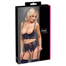 Cottelli Lingerie Lentynos liemenėlių komplektas Grandinė 80B/M