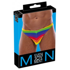 Svenjoyment Vīriešu siksnas Rainbow XL