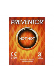 Preventor Hot Hot 3 Premium lateksa prezervatīvi