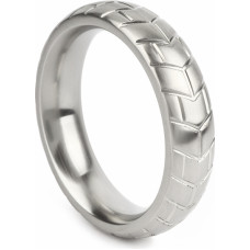 Mr. Steel MeGa Tire C-Ring Satin 55mm / Silver