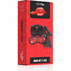 Erospace BDSM KOMPLEKTS AR 4 PRODUKTIEM WILD PLAY C7