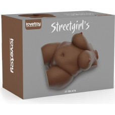 Lovetoy REALISTIC TORSO STREETGIRL'S #7 BLACK