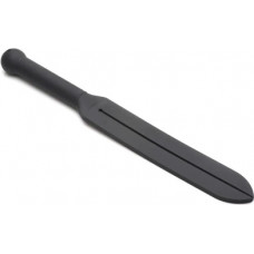 Xr Brands Stung Silicone Tawse - Black