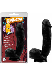 Chisa Rubicon Suction Dildo 3 Black