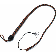 Kiotos Leather Leather Whip Black & Brown 140 cm