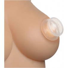 Xr Brands Clear Plungers - Silicone Nipple Suckers - S