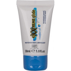 HOT Exxtreme Glide - Waterbased Lubricant with comfort Oil - 1 fl oz / 30 ml