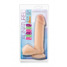 Blush AU NATUREL 8INCH SENSA FEEL DILDO BEIGE