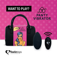 Feelztoys - Panty Vibe Remote Controlled Vibrator Black