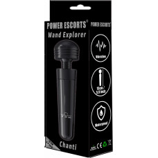 Power Escorts Wnd Explorer -Chanti-Vibrator 15cm-Black