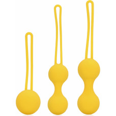 Loveline Kegel Ball Exercise Set - Lemonade Yellow