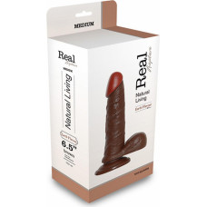 Real Rapture Dildo-REALISTIC DILDO REAL RAPTURE BROWN 6.5