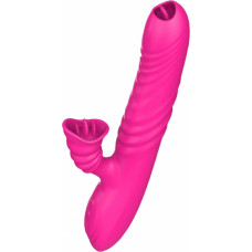 B - Series Lyla Wibrator-Angelia USB 3 functions of thrusting / 20 vibrations Pink