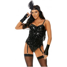 Fiore All Flapped Out - Sexy Flapper Costume - L/XL