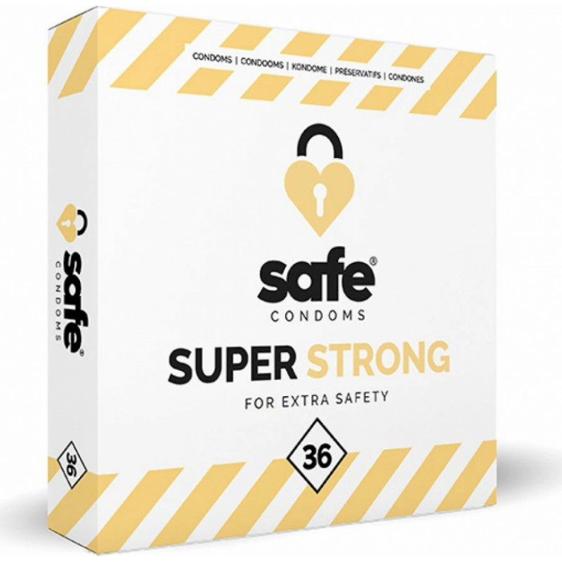 Safe - Super Strong Prezervatīvi 36 gab