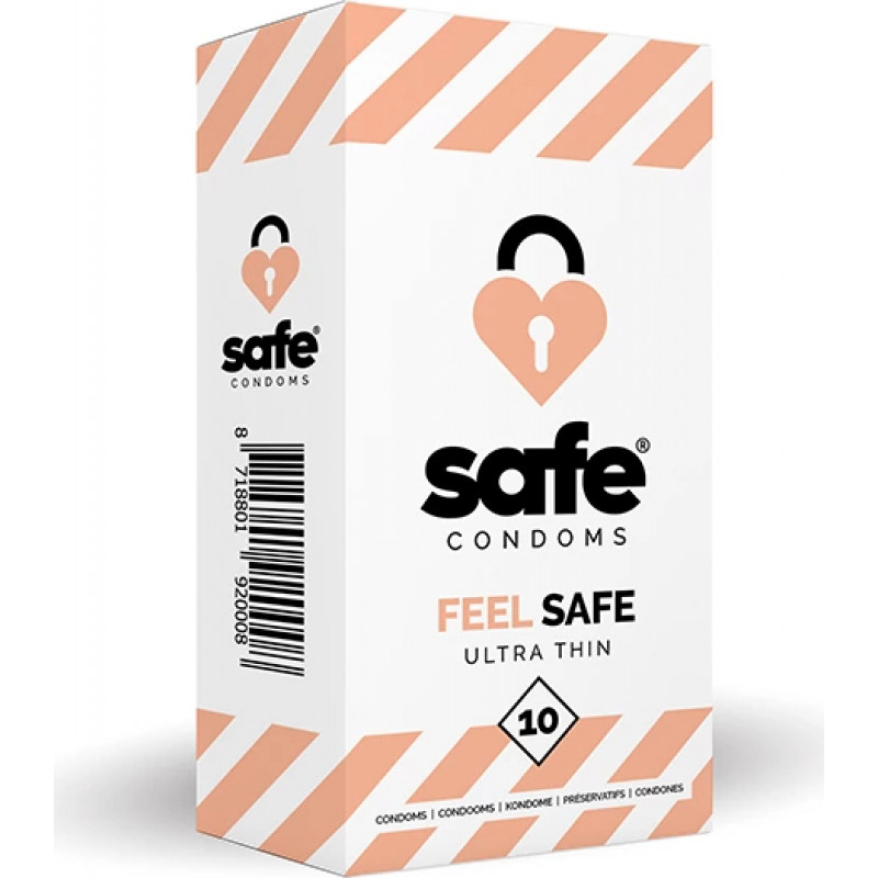 Safe - Feel prezervatīvi 10 gab