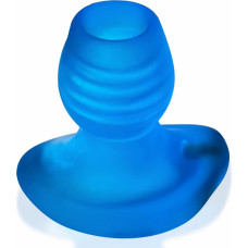 Oxballs - Glowhole-2 õõnes Buttplug LED sisendiga Blue Morph Large