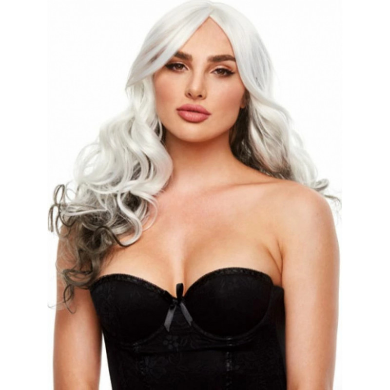 Pleasure Wigs - Džīna Parūka Grey & Black