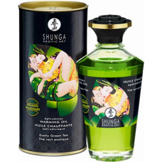 Shunga - Aphrodisiac Warming Oil Green Tea 100 ml