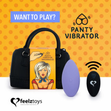 Feelztoys - Biksīšu Vibe tālvadības vibrators violets