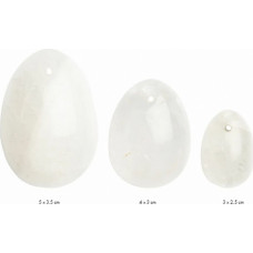 La Gemmes - Yoni Egg Set Clear Quartz