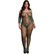 Le Désir By Shots Lace Long-Sleeved Bodystocking - Queen Size