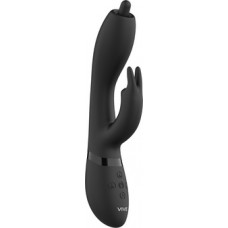 Vive By Shots Nilo - Pinpoint Rotating G-spot Rabbit - Black