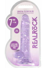 Realrock By Shots Reālistisks dildo ar bumbiņām - 7/18 cm