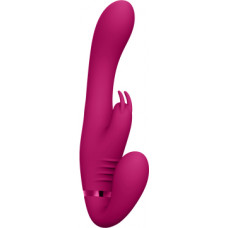 Vive By Shots Suki - Vibrating Strapless Strap-on Rabbit - Pink