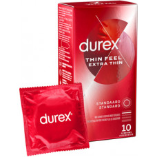 Durex Thin Feel Extra Thin - Condoms - 10 Pieces