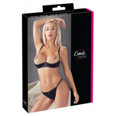 Cottelli Lingerie Plauktu krūšturu komplekts Sparkle 85B/L