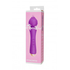 Toyfa Flovetta by HYACINTH vibrators, silikons, violets, 21,5 cm