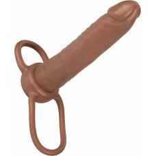 Calexotics Accommodator dual Penetrator / Brown skin tone