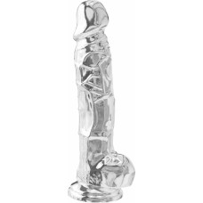 Toyjoy Clear Dildo w. Balls 8 inch