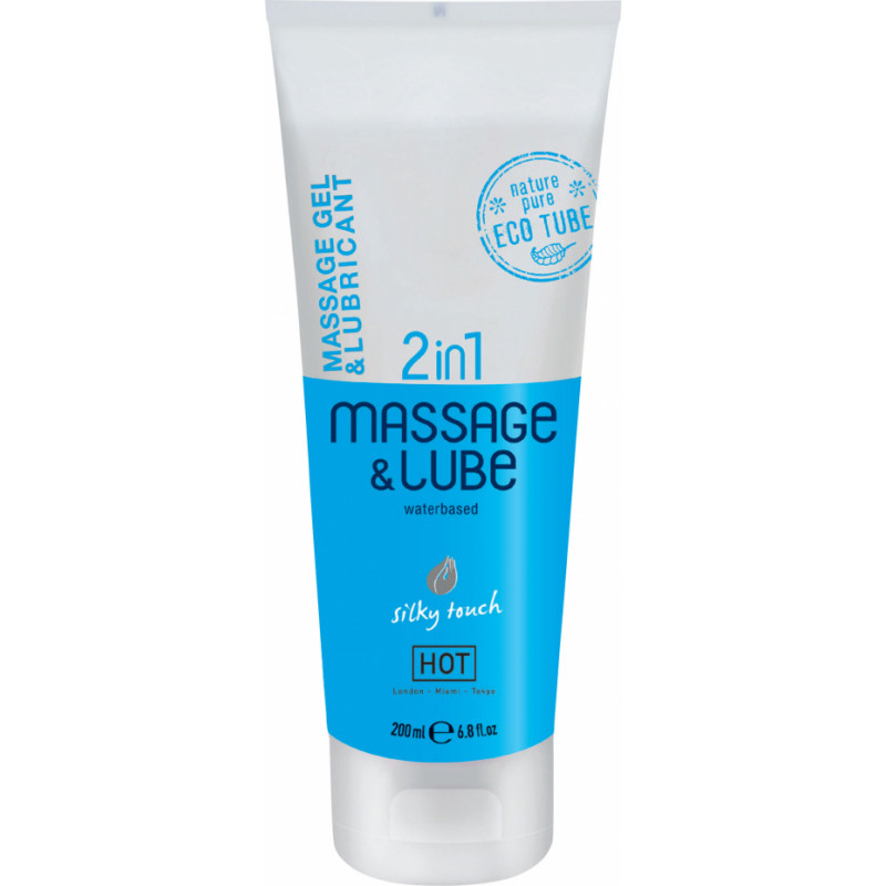 HOT Massage & Glide Gel 2in1