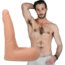 Doc Johnson Lucas Frost - Realistic ULTRASKYN Dildo - 7 / 18 cm - Vanilla