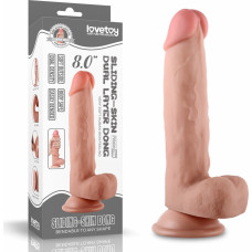 Lovetoy 8 colių DILDO SKLYDAMA