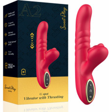 Erospace G-POTA VIBRATORS AR VEDZĪGU KUSTĪBU UN KLITORA STIMULĀCIJU SWEET PLAY A2