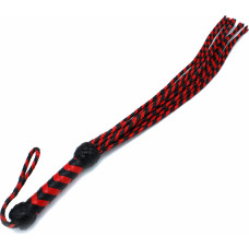 Kiotos Leather Leather Whip Nine Tails Black & Red