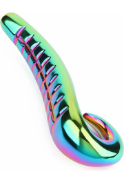 Mr. Steel Devil's Tongue Dildo / Multicolor