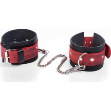 Whips Collection Kajdanki- Cuffs Crazy Horse Red, Big