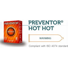 Preventor Hot Hot 3 Premium Latex Condoms