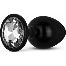 Easytoys Anal Collection - Butt Plug M - Black/Silver