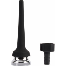 Black Mont Tapered Silicone Enema Attachment