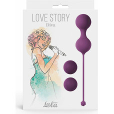 Lola Toys Vaginal balls set Love Story Diva Lavender Sunset