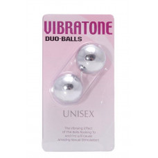 Seven Creations VIBRATONE DUO BALLS SILVER BLISTERCARD